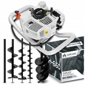 WIERTNICA GLEBOWA ŚWIDER SPALINOWY DO ZIEMI GLEBY 3 WIERTŁA + PRZEDŁUŻKA